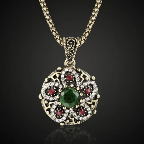 Turkish Vintage Style Jewelry Set forWomen,NEW,Size7,8,9,10,WeddingHandmadeGift - Picture 3 of 9